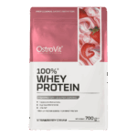 OstroVit 100% Whey Protein 700 g – Sabor Strawberry cream - Imagen 2